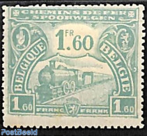 Belgium 1920 1.60Fr, Stamp Out Of Set, Unused (hinged), Transport - Neufs