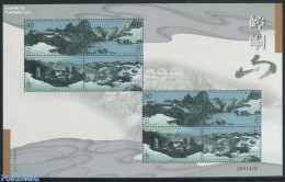 China People’s Republic 2003 Mountains M/s, Mint NH, Sport - Mountains & Mountain Climbing - Unused Stamps