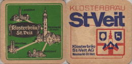 5003991 Bierdeckel Quadratisch - Klosterbräu, St. Veit - Sous-bocks