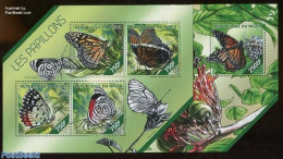 Niger 2014 Butterflies 2 S/s, Mint NH, Nature - Butterflies - Niger (1960-...)