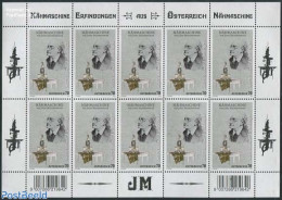 Austria 2014 Josef Madersperger M/s, Mint NH, Science - Various - Inventors - Textiles - Unused Stamps