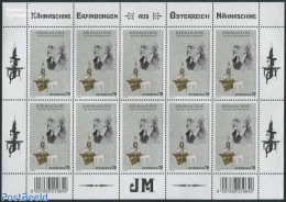 Austria 2014 Josef Madersperger M/s, Mint NH, Science - Various - Inventors - Textiles - Neufs