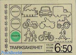 Sweden 1971 Traffic Safety Booklet, Mint NH, Transport - Stamp Booklets - Traffic Safety - Neufs