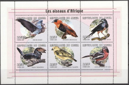 Niger 2000, Birds, 6val In BF - Other & Unclassified