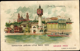 Tenir à La Lumière Lithographie Weltausstellung Paris 1900, Lefevre Utile Exhibition, Grand Prix - Autres & Non Classés