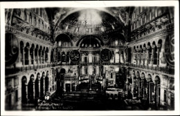 CPA Konstantinopel Istanbul Türkei, Innenansicht Der Hagia Sophia - Türkei