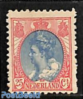 Netherlands 1920 25c, Perf. 11.5, Stamp Out Of Set, Unused (hinged) - Ongebruikt