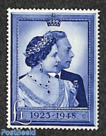 Great Britain 1948 1P, Stamp Out Of Set, Mint NH, History - Kings & Queens (Royalty) - Unused Stamps