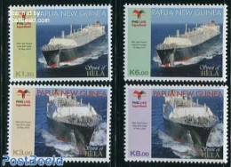 Papua New Guinea 2014 Spirit Of Hela 4v, Mint NH, Transport - Ships And Boats - Ships