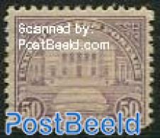 United States Of America 1922 50c, Perf. 10.5:11, Stamp Out Of Set, Mint NH - Nuovi