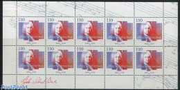 Germany, Federal Republic 2000 Bach M/s, Mint NH, Performance Art - Music - Ongebruikt