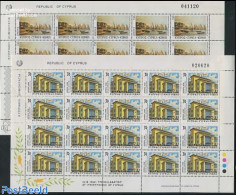 Cyprus 1998 Europa 2 M/ss, Mint NH, History - Transport - Europa (cept) - Ships And Boats - Ungebraucht