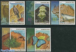 Greece 2010 Local Stamps, Mount Athos 5v+tabs, Mint NH, Nature - Animals (others & Mixed) - Birds - Birds Of Prey - Bu.. - Ongebruikt