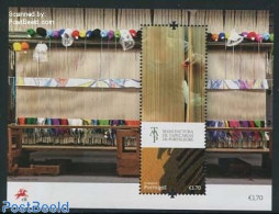 Portugal 2014 The Art Of Weaving S/s, Mint NH, Various - Textiles - Unused Stamps
