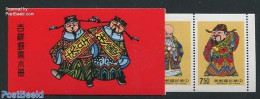 Taiwan 1991 Lucky Gods Booklet, Mint NH, Various - Stamp Booklets - Folklore - Unclassified