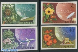 Nauru 1976 South Pacific Forum 4v, Imperforated, Mint NH, Transport - Various - Aircraft & Aviation - Ships And Boats .. - Avions