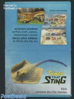 Australia 2014 Things That Sting Foil Booklet, Mint NH, Nature - Fish - Insects - Snakes - Stamp Booklets - Neufs