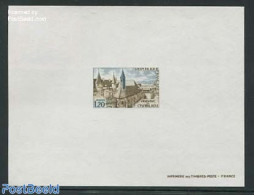 France 1972 Charlieu 1v, Epreuve De Luxe, Mint NH, Religion - Churches, Temples, Mosques, Synagogues - Cloisters & Abb.. - Nuovi