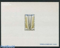 France 1975 Mine Corps 1v, Epreuve De Luxe, Mint NH, History - World War II - Art - Sculpture - Unused Stamps