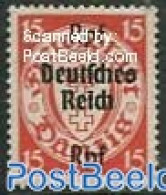 Germany, Empire 1939 15Rpf, Stamp Out Of Set, Unused (hinged), History - Coat Of Arms - Unused Stamps