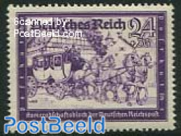 Germany, Empire 1941 24+36pf, Stamp Out Of Set, Mint NH, Nature - Transport - Coaches - Ungebraucht