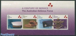 Australia 2014 Australian Defense Force 4v M/s, Mint NH, History - Various - Militarism - Uniforms - Ongebruikt