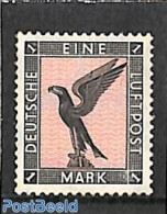 Germany, Empire 1926 1M, Stamp Out Of Set, Unused (hinged), Nature - Birds Of Prey - Ungebraucht