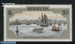 Bermuda 1993 2$, Stamp Out Of Set, Mint NH, Transport - Ships And Boats - Bateaux