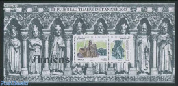 France 2014 Most Beautiful Stamp Of 2013 S/s, Mint NH, Religion - Churches, Temples, Mosques, Synagogues - Ongebruikt