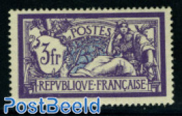 France 1925 3Fr, Stamp Out Of Set, Unused (hinged) - Ongebruikt