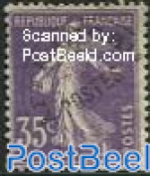 France 1906 35c, Precancel, Stamp Out Of Set, Unused (hinged) - Neufs