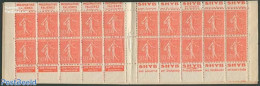France 1924 20x50c Booklet (Falieres-Shyb-Grey Poupon-Shyb), Mint NH, Stamp Booklets - Unused Stamps