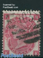 Great Britain 1867 3p, Plate 6, Used, Used Stamps - Gebraucht