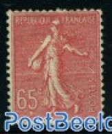 France 1924 65c, Stamp Out Of Set, Mint NH - Ungebraucht