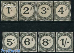 Trinidad & Tobago 1923 Postage Due 8v, Unused (hinged) - Trindad & Tobago (1962-...)