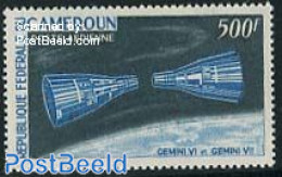 Cameroon 1966 500F, Stamp Out Of Set, Mint NH, Transport - Space Exploration - Kamerun (1960-...)