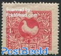Japan 1919 4S, Stamp Out Of Set, Unused (hinged), History - Nature - Birds - World War I - Ungebraucht