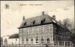 CPA Oudenaarde Oudenaarde Ostflandern, Regimentsschule - Autres & Non Classés