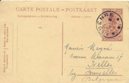 BELGIAN CONGO   PS SBEP 64 USED LIBENGE - Stamped Stationery