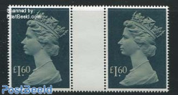Great Britain 1987 Definitive 1.60, Gutterpair, Mint NH - Unused Stamps