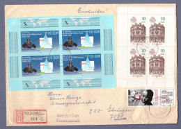 DDR Einschreiben Brief - KLEINBOGEN - Arnstadt   (DRSN-0025) - Storia Postale