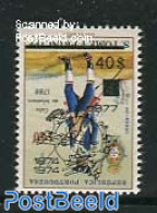 Sao Tome/Principe 1977 40E, Inverted Overprint 1v, Mint NH, Various - U.P.U. - Errors, Misprints, Plate Flaws - U.P.U.