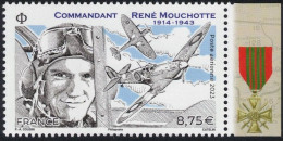FRANCE  2023 -  Commandant René Mouchotte (1914-1943) - Issu De La Feuille De 10 Timbres- Poste Aérienne YT 95a Neuf ** - Neufs