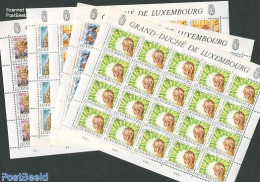 Luxemburg 1985 Caritas 5 M/ss, Mint NH, Religion - Christmas - Unused Stamps