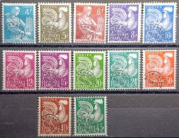 FRANCE Y&T N°106/118. Série 13 Valeurs (-118). USED. - 1953-1960