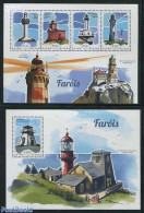 Guinea Bissau 2014 Lighthouses 2 S/s, Mint NH, Various - Lighthouses & Safety At Sea - Vuurtorens