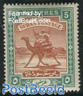 Sudan 1898 5P, Stamp Out Of Set, Unused (hinged), Nature - Animals (others & Mixed) - Sudan (1954-...)