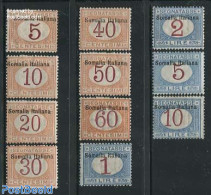 Italian Somalia 1909 Postage Due 11v, Unused (hinged) - Other & Unclassified