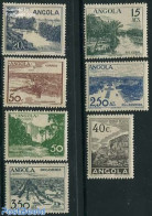Angola 1949 Definitives 7v, Unused (hinged), Transport - Automobiles - Auto's