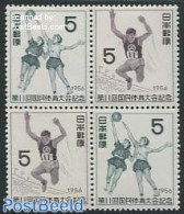 Japan 1956 Kobe Games [+], Mint NH, Sport - Athletics - Basketball - Sport (other And Mixed) - Neufs